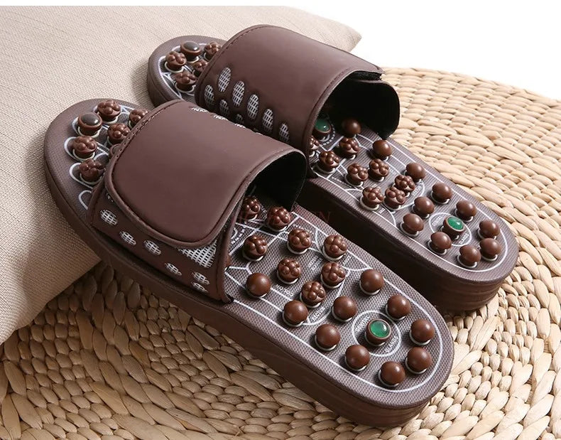 Jade Acupoint Massage Slippers