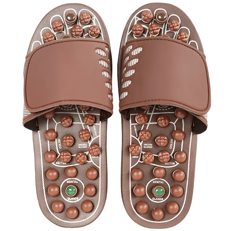 Jade Acupoint Massage Slippers